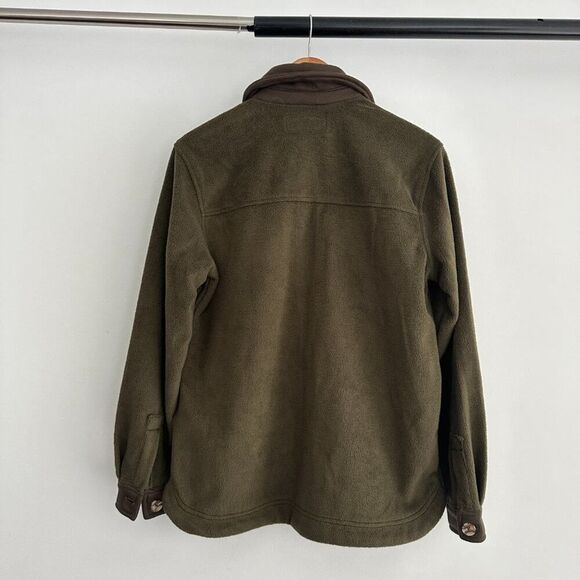 NWT Blank NYC olive green fleece shirt shacket - Picture 9 of 9